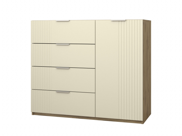 Комод "Марсель 2" дуб вотан/SF (СФ)-023 Палома