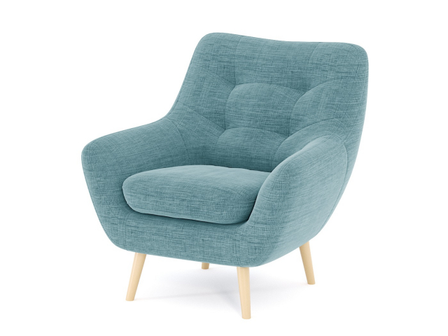 Кресло для отдыха "Бари" рогожка Дрим Азур