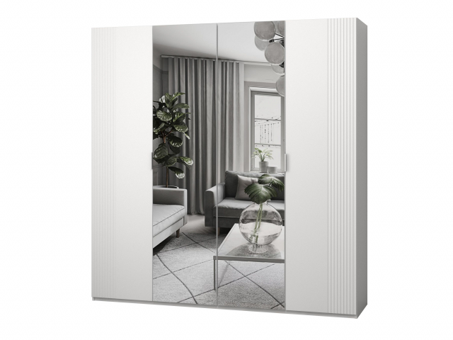 Шкаф 4-х створчатый "Марсель Ч-1" зеркала