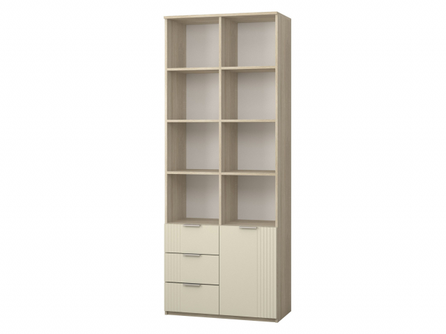 Стеллаж "Марсель 3" дуб сонома/SF (СФ)-023 Палома