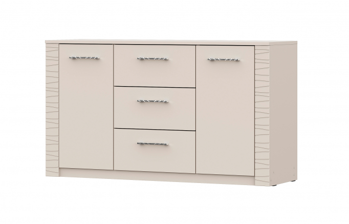 Комод "Калипсо" 3 ящика, двухстворчатый, меланж