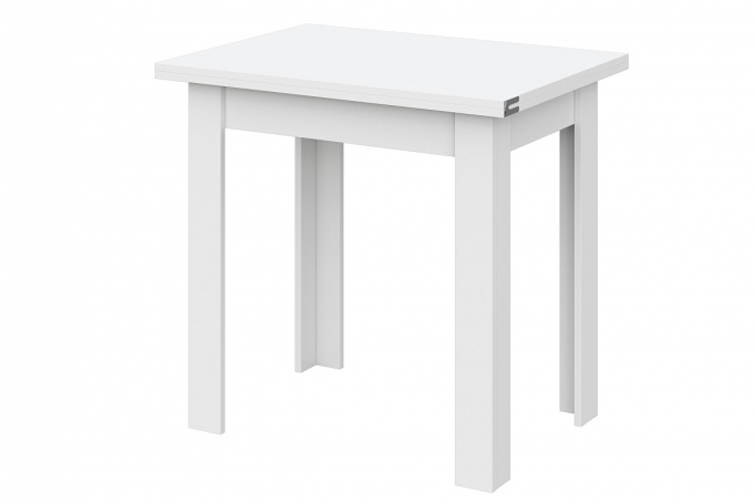 Стол обеденный "СО-3" раскладной, белый