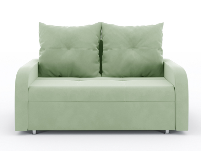 Диван-кровать "Мини Люкс" 143х105, велюр Зара Минт 14