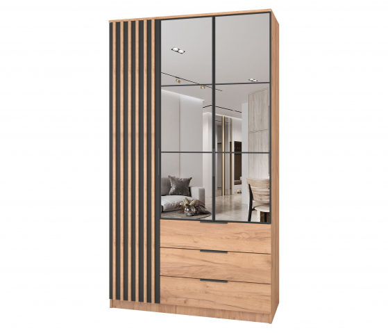 Шкаф трехстворчатый "Соренто"