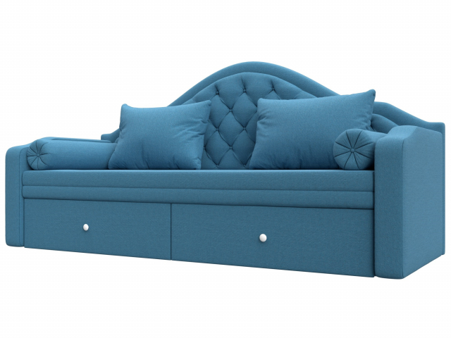 Софа "Сойер" рогожка Амур голубой, 123172