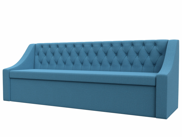 Кухонный диван-кровать "Мерлин" рогожка Амур голубой, 123198