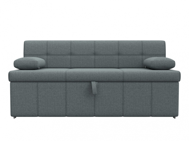 Кухонный диван "Лео" рогожка Амур серый, 123763