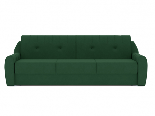 Диван-кровать "Ингрид", велюр Зара Малахит 33