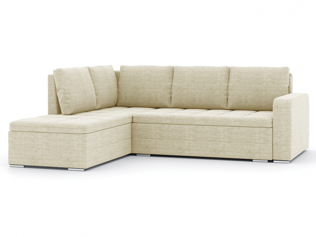 Угловой диван-кровать "Бромен", рогожка Дрим Люкс 1