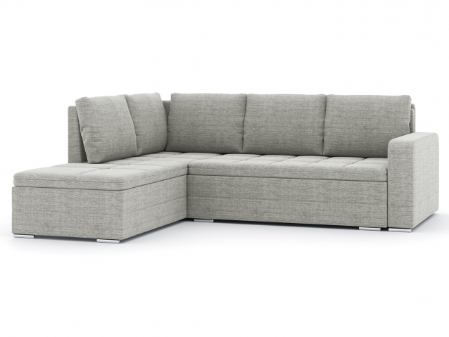 Угловой диван-кровать "Бромен", рогожка Дрим Люкс 2