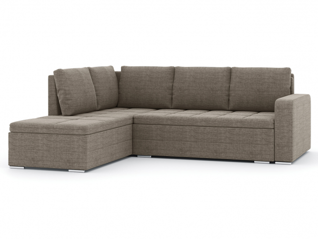 Угловой диван-кровать "Бромен", рогожка Дрим Люкс 4