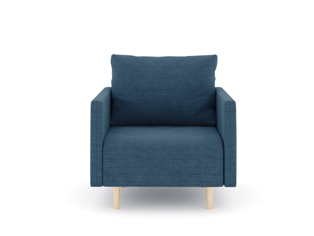 Кресло для отдыха "Mille (Милле) с подлокотниками", рогожка Дрим Люкс 19