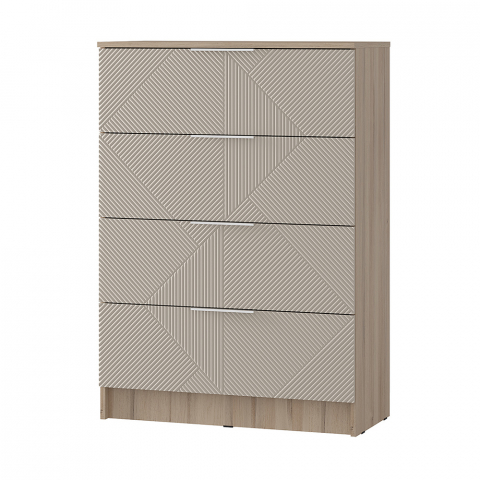 Комод "Эмилия" КМ-02, дуб смоки/Айриш (MF03)