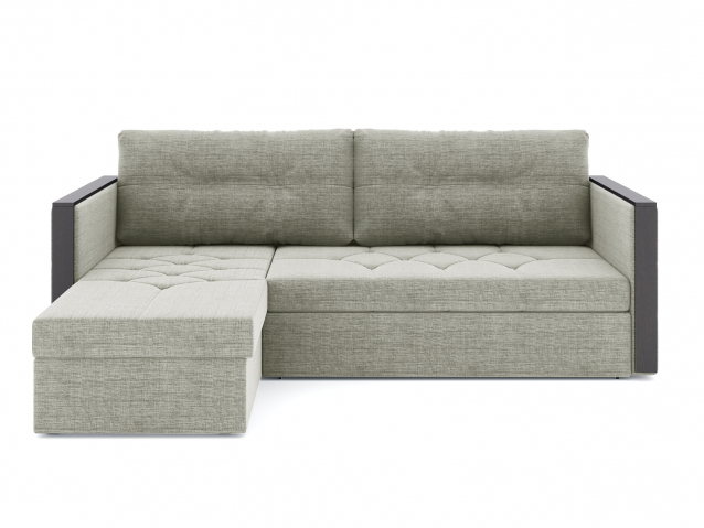 Угловой диван-кровать "Даймонд" дельфин, рогожка Дрим Люкс 2