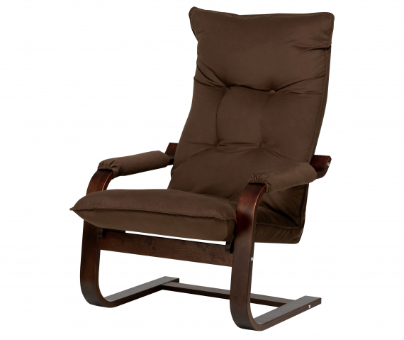 Кресло-трансформер "Leset (Лесет) Оливер" орех текстура, велюр V23