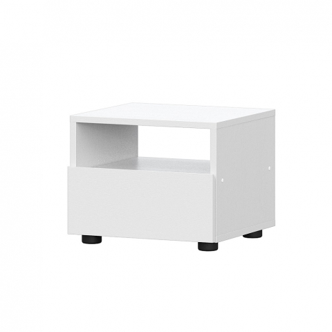 Тумба прикроватная "Токио", белый текстурный