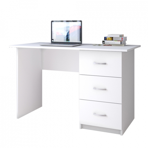 Стол письменный "Сити-1", белый