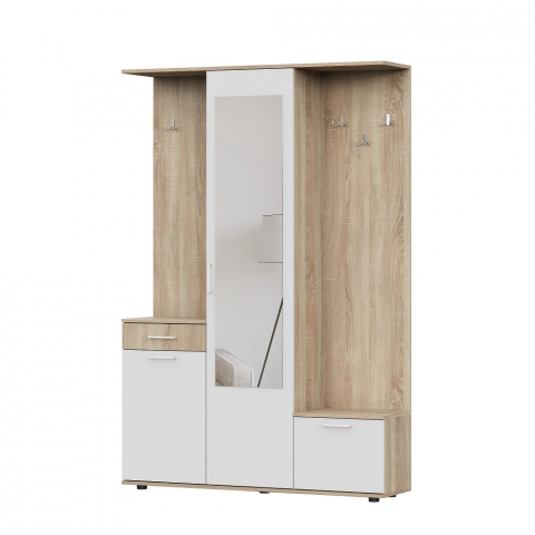 Прихожая "ПР -1", дуб сонома / белый