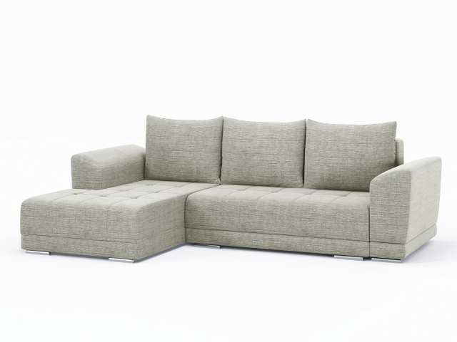 Угловой диван-кровать "Рентон", еврокнижка, рогожка Дрим Люкс 2