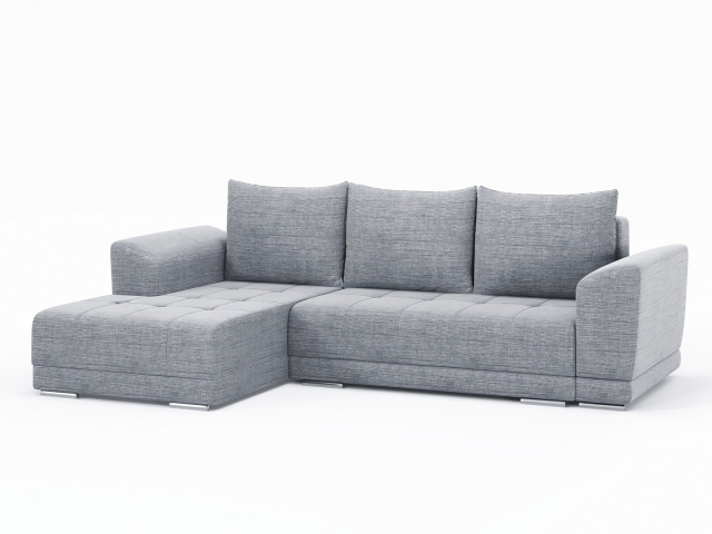 Угловой диван-кровать "Рентон", еврокнижка, рогожка Дрим Люкс 8