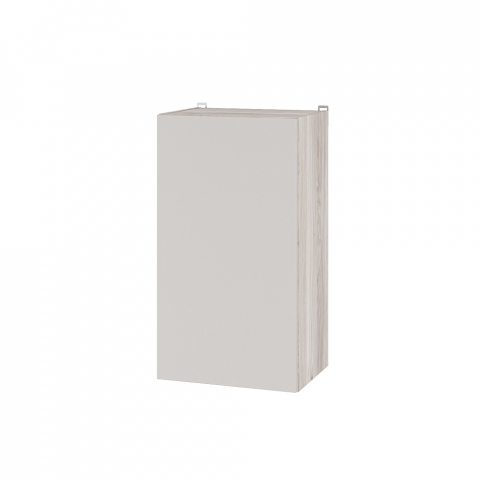 Шкаф навесной "Берген Лайт" 4в1, дуб смоки/кашемир