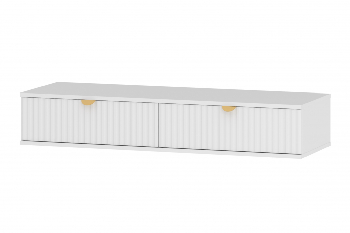 Тумба "Дакота" НМ 040.22, Меренга/белый