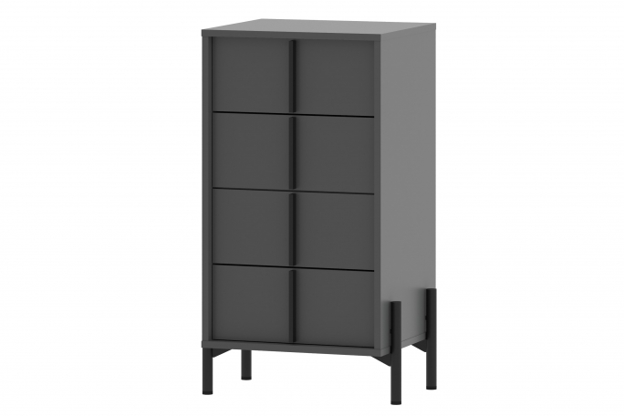 Комод "Тео" НМ 040.26, антрацит