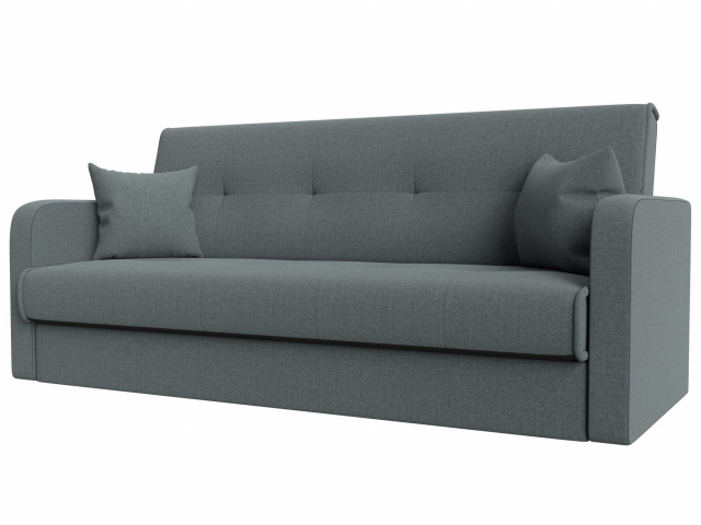 Диван-кровать книжка "Надежда" рогожка Амур серый, 121129