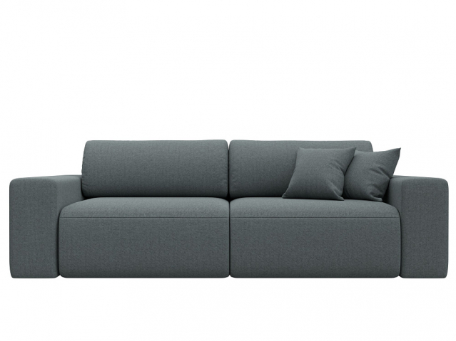 Диван-кровать "Лига-036 Классик" рогожка Амур серый, 124201