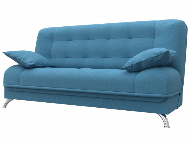 Диван-кровать "Анна" рогожка Амур голубой, 121564