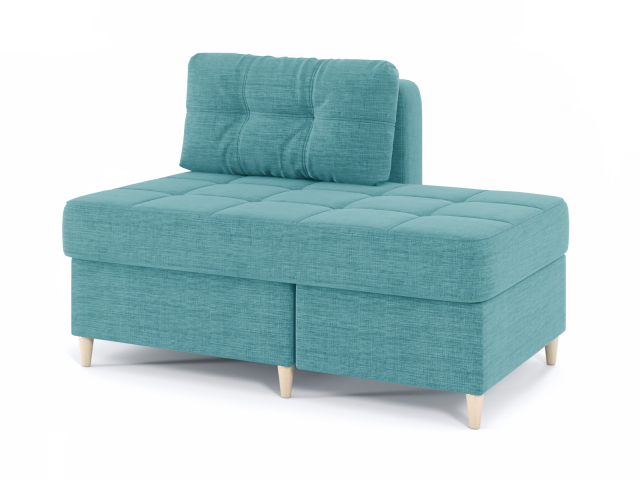 Софа "Уно 2", рогожка Дрим Азур