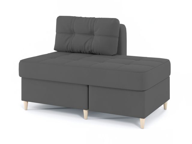 Софа "Уно 2", велюр Зара Грей 18