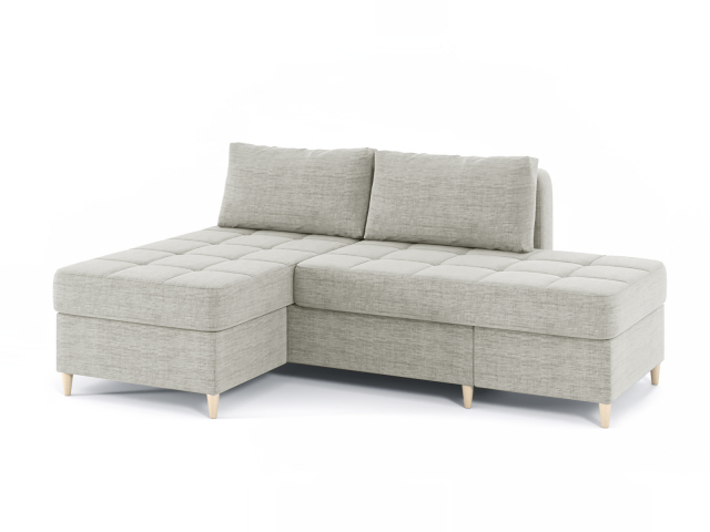 Угловой диван-кровать "Оливер 2", рогожка Дрим Люкс 2