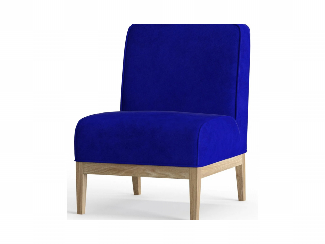 Кресло "Марвин", велюр Zara Blue (Зара Блю)