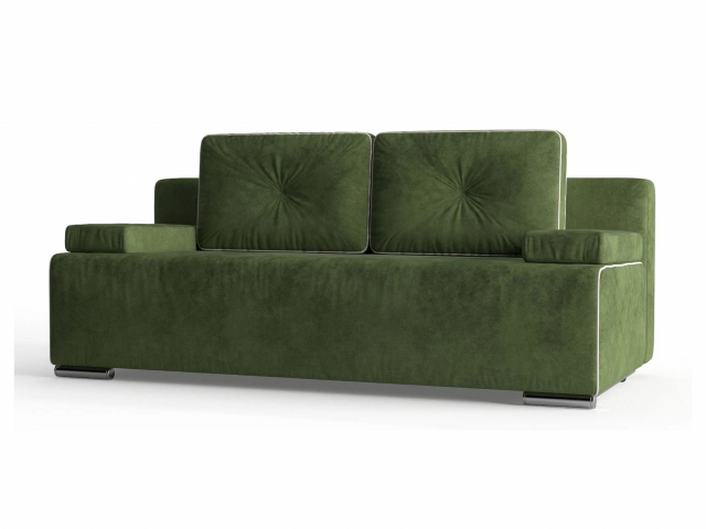 Диван-кровать "Фрог", велюр Maserati Green (Мазерати Грин)