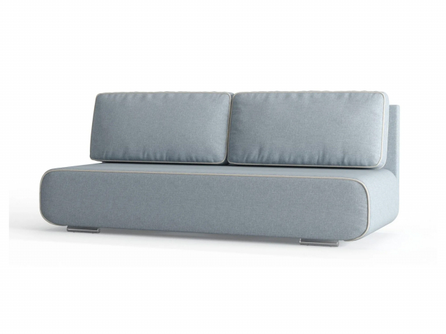 Диван-кровать "Смайл", рогожка Dream Grey (Дрим Грей)