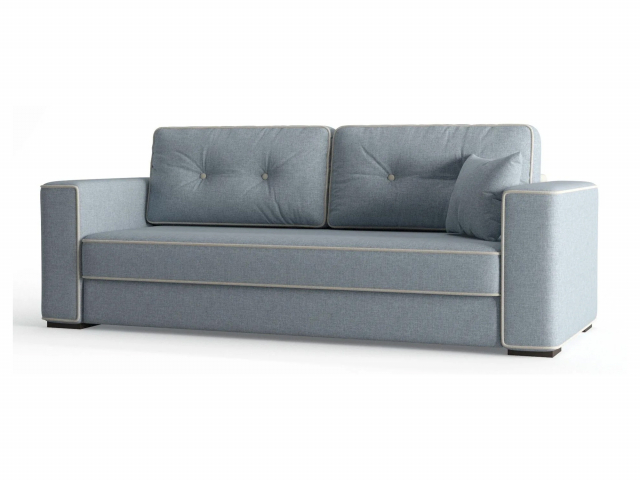 Диван-кровать "Принстон, рогожка Dream Grey (Дрим Грей)