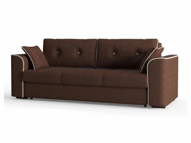 Диван-кровать "Narvik (Нарвик)", рогожка Dream Brown (Дрим браун)