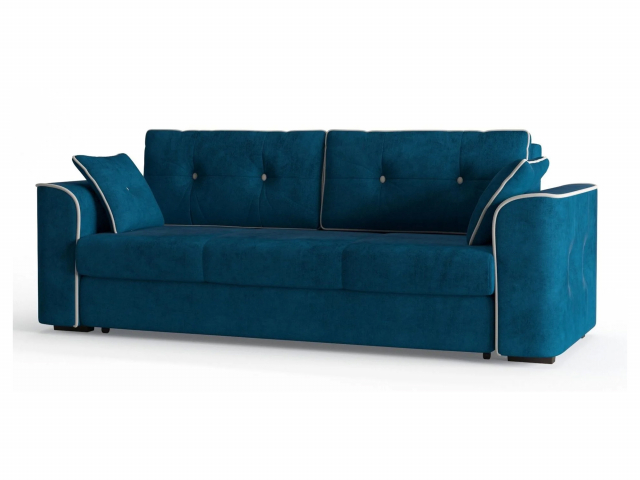Диван-кровать "Narvik (Нарвик)", велюр Maserati Blue (Мазерати Блю)