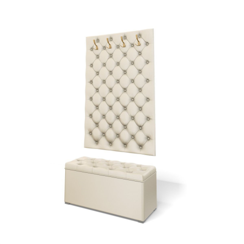 Прихожая "Мишель" 950, крем