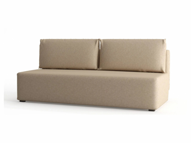 Диван-кровать "Кубо", рогожка Dream Dark Beige (Дрим Дарк беж)