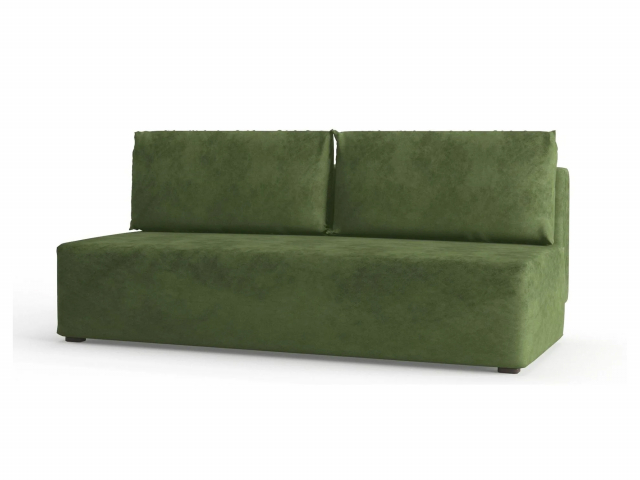 Диван-кровать "Кубо", велюр Maserati Green (Мазерати Грин)