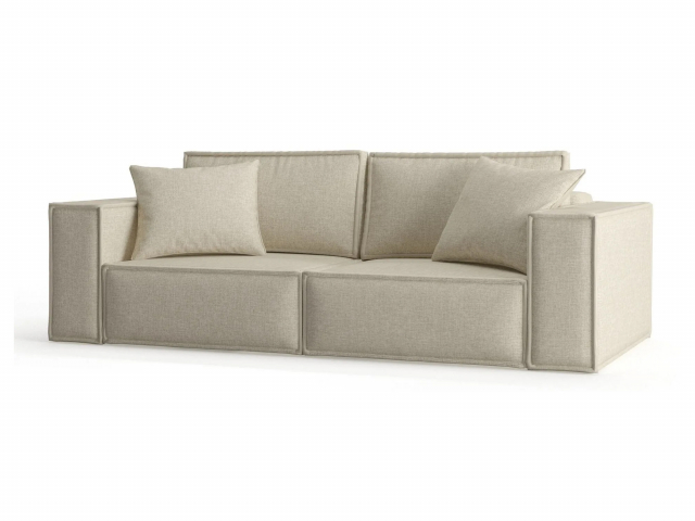 Диван-кровать "Loft (Лофт)", рогожка Dream Beige (Дрим беж)