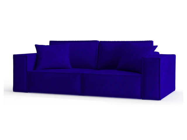 Диван-кровать "Loft (Лофт)", велюр Zara Blue (Зара Блю)