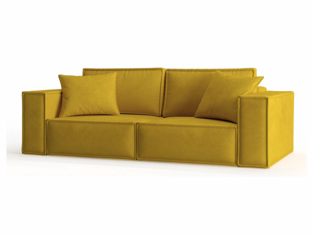 Диван-кровать "Loft (Лофт)", велюр Max Yellow (Макс Йеллоу)