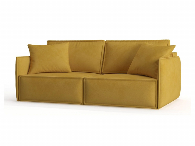 Диван-кровать "Стенли", велюр Max Yellow (Макс Йеллоу)