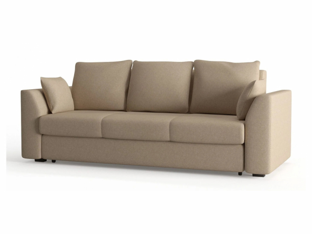 Диван-кровать "Belfest (Белфест)", рогожка Dream Dark Beige (Дрим Дарк беж)