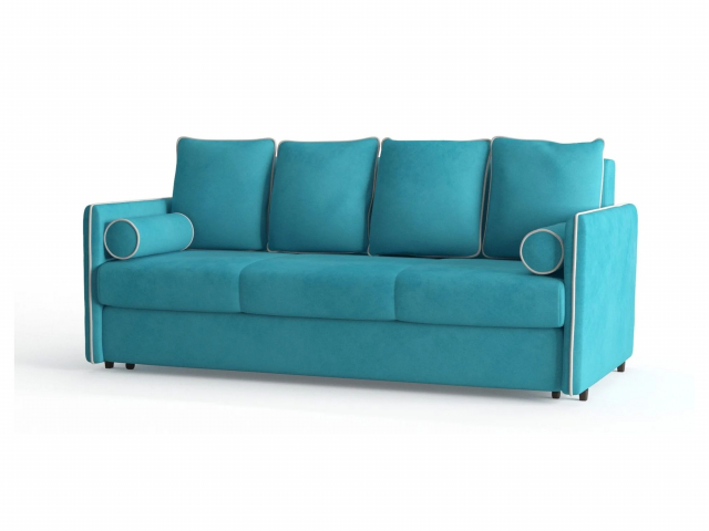 Диван-кровать "Cardinal (Кардинал)", велюр Zara Azur (Зара Азур)