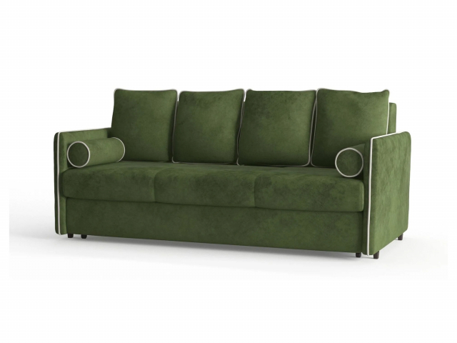 Диван-кровать "Cardinal (Кардинал)", велюр Maserati Green (Мазерати Грин)