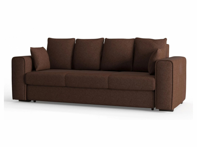 Диван-кровать "Giverny (Гивернй)", рогожка Dream Brown (Дрим браун)